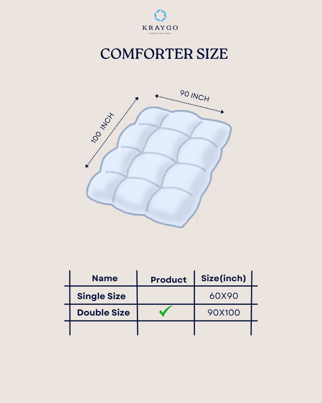 Fountain Grasses - DOUBLE BED REVERSIBLE COMFORTER (Big leaf)