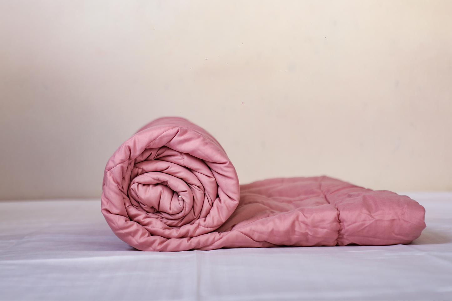 Fountain Grasses - SINGLE BED REVERSIBLE COMFORTER (Pink)
