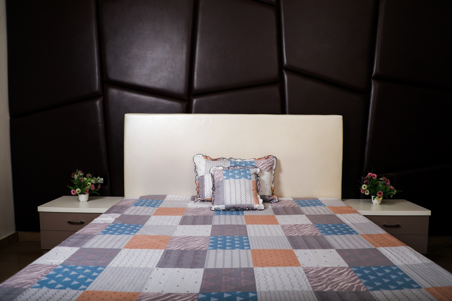 Baby Breath - SINGLE BED 3PCS BED SET (4 Square)