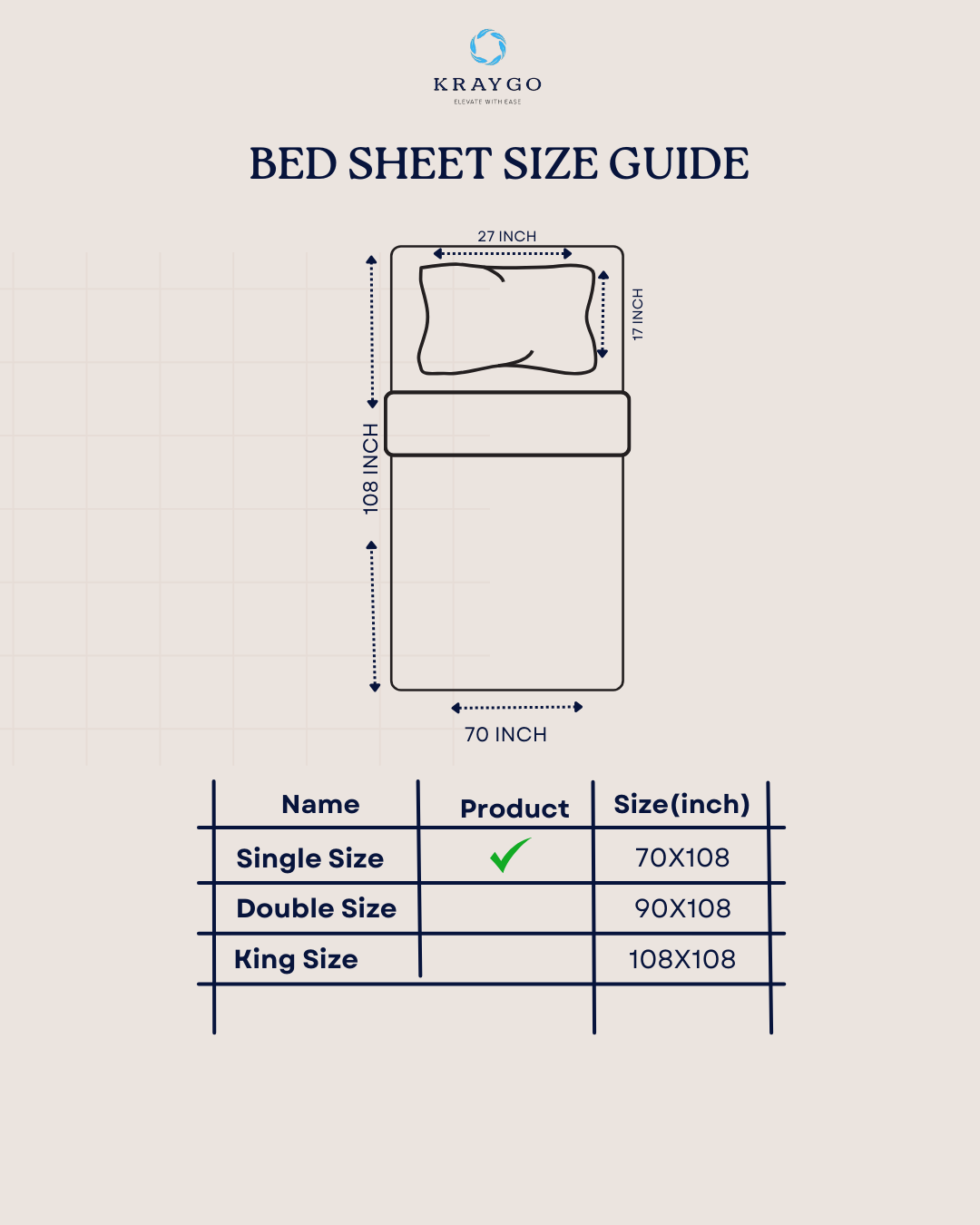 Anthurium - SINGLE BEDSHEET WITH QUILTED PILLOW COVER (Grey Blue color)