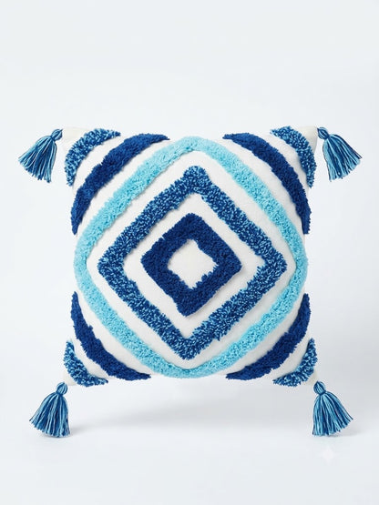Cushion Cover Set | Rangoli White