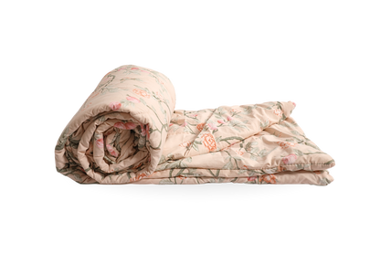 Fountain Grasses - DOUBLE BED REVERSIBLE COMFORTER (bird on branch)