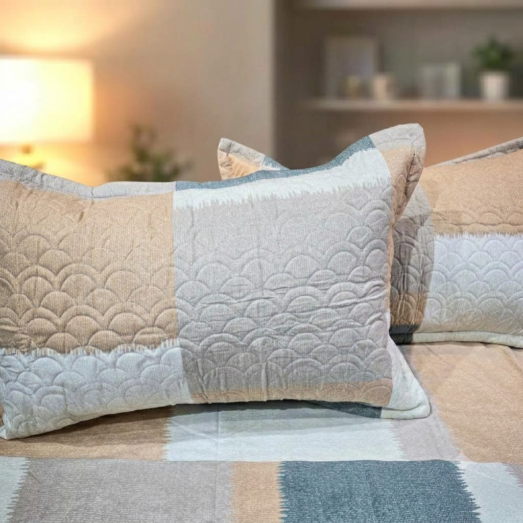 Sandy Horizon King Size Bedsheet (108x108)