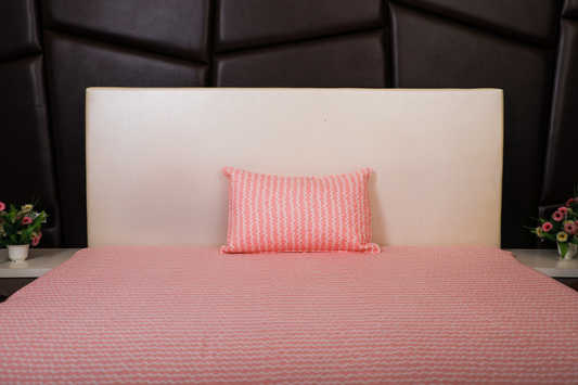 Velcro - FITTED SINGLE BEDSHEET (Pink)
