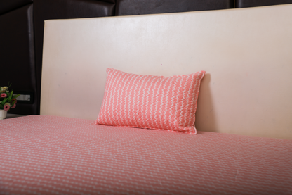 Velcro - FITTED SINGLE BEDSHEET (Pink)
