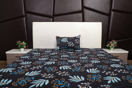 Velcro - FITTED SINGLE BEDSHEET (Dark Blue)