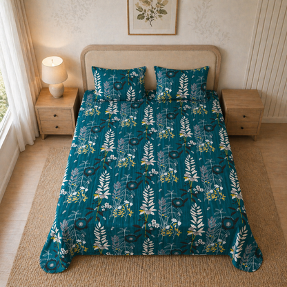Dark Forest King Size Bedsheet (108x108)