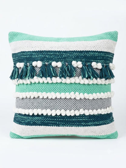 Cushion Cover Set | Green Pitloom